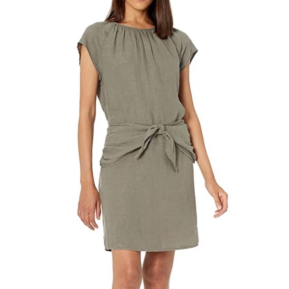 Joie Adoette 100% Linen Dress Black Size S - Picture 4 of 11